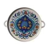 Ceramic plate villeroy and boch model izmir 70s