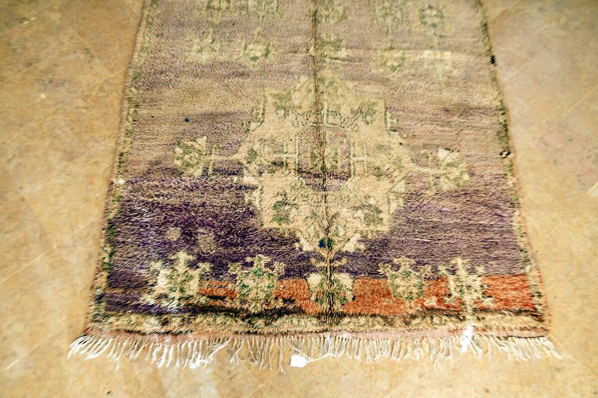 Tapis Boujaad Vintage 380 x 170 cm