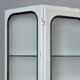 Glass & Iron Medical Cabinet, 1970s