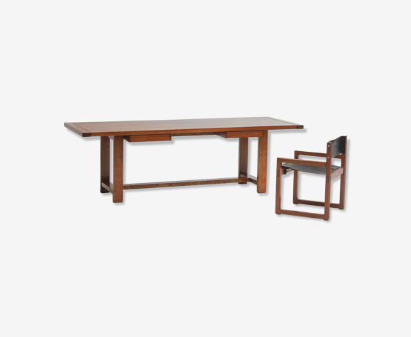 Table à manger en chêne