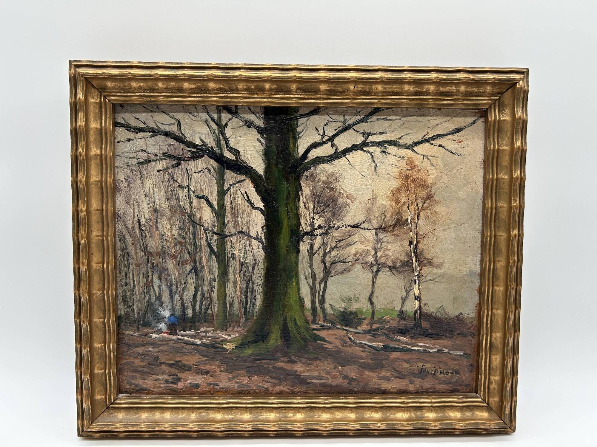 HSP of Edgard d'Hont (1861 - 1941) - an old oak