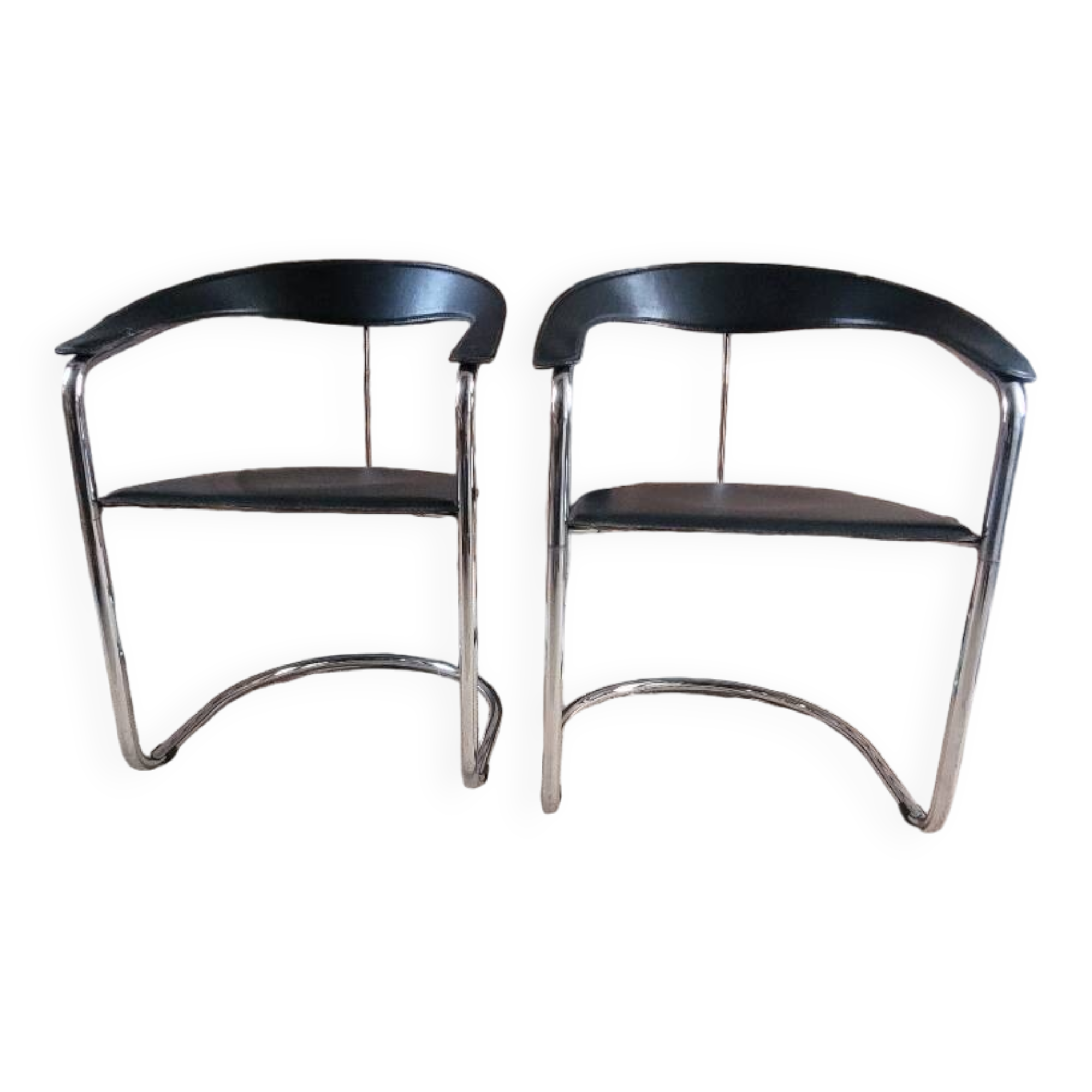 2 Canasta chairs by Arrben Italy