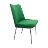 Chaise des années 1960 vert et chrome de Mauser