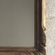 Miroir Art déco en bois doré 74x61