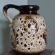 Vase West Germany fat lava Scheurich