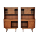Mid-Century Italian Rosewood Cabinets, 1960s, Set of 2