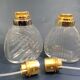 2 spray bottles cut crystal Marcel Franck "brumaire"