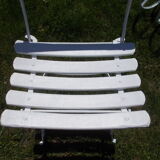 Set of 4 old garden chairs