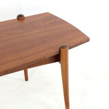 Coffee table 'Bilderdijk' - dutch design - mid century modern in teak