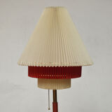 Brass and plastic floor lamp, 1960