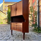 Teak Corner Cabinet by Omann Jun