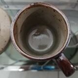 4 stoneware espresso cups