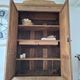 Wardrobe, oak linen cupboard from 1920.