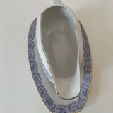 Bavaria H.J.Co porcelain sauce boat purple 1920–30