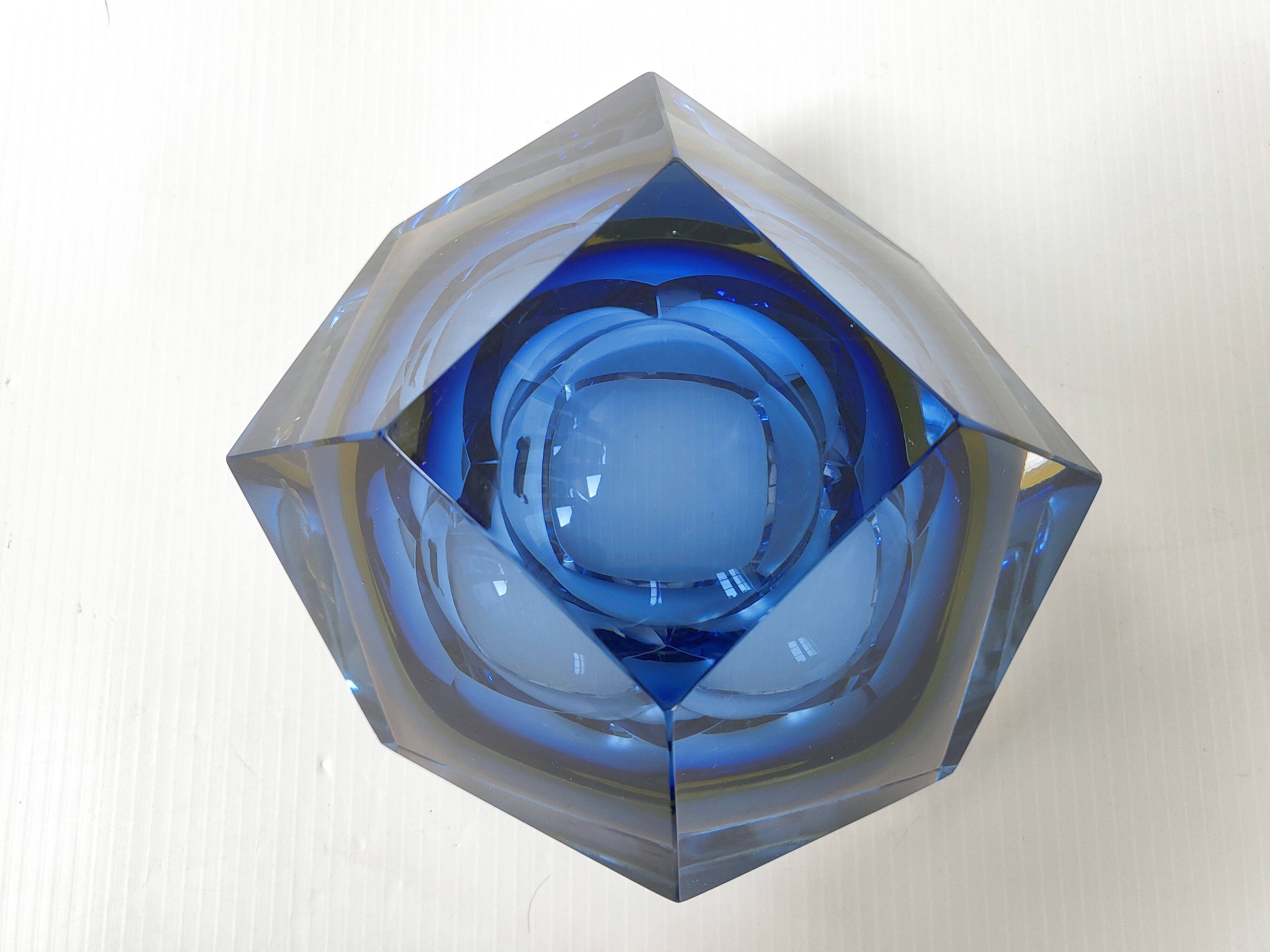 Vintage pocket tray in Murano 1960