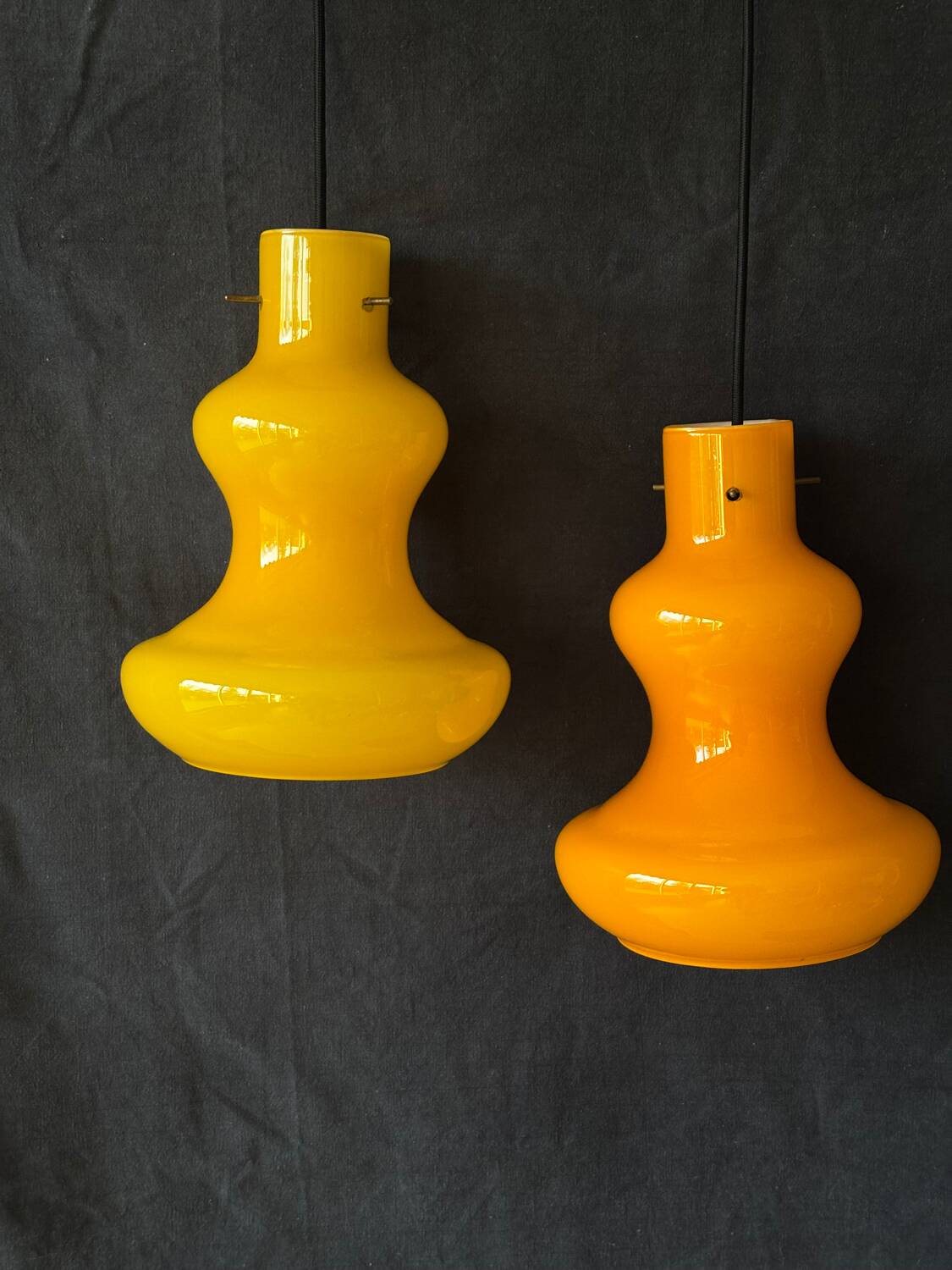 Massimo Vignelli Pendant Lights for Gino Vistosi, Murano 1960s