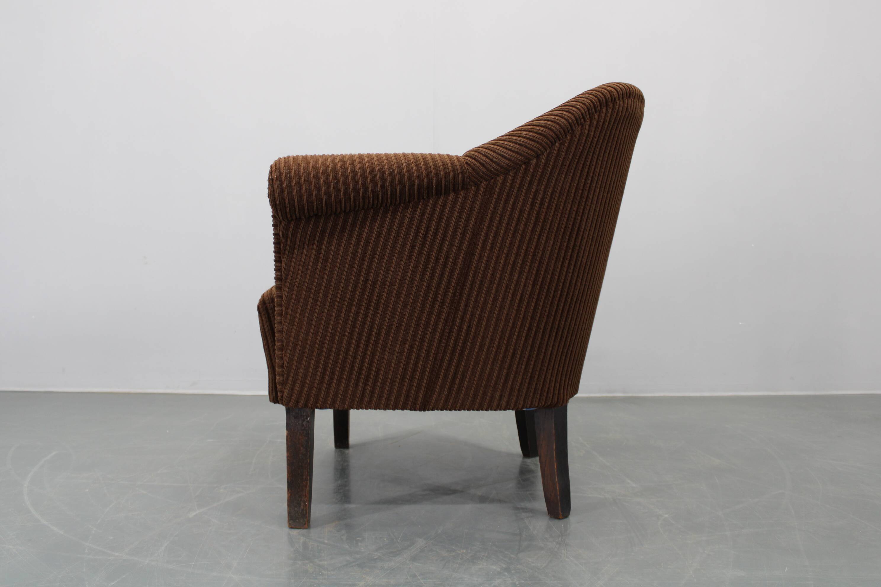 1940s Club Armchair, Czechoslovakia