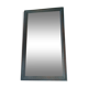 Mirror, art deco, wood, blue velvet patina, antique wax