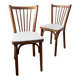 Paire de chaises bistrot Baumann