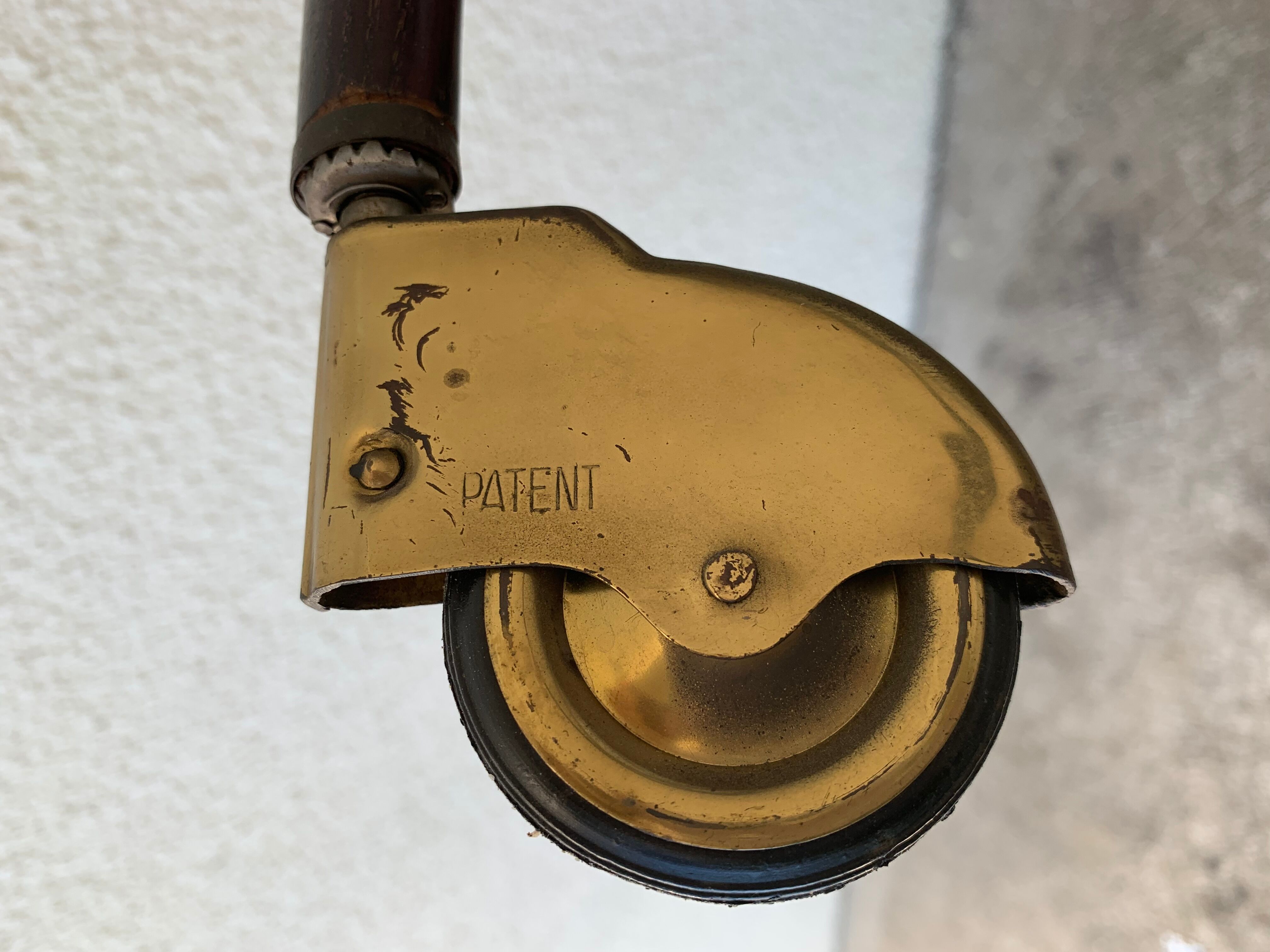 Serving trolley mahogany 1950