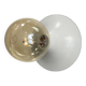 Space Age metal wall or ceiling light