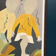 Original Swedish Oil on Canvas – “Children” by Hans Osswald – Vintage