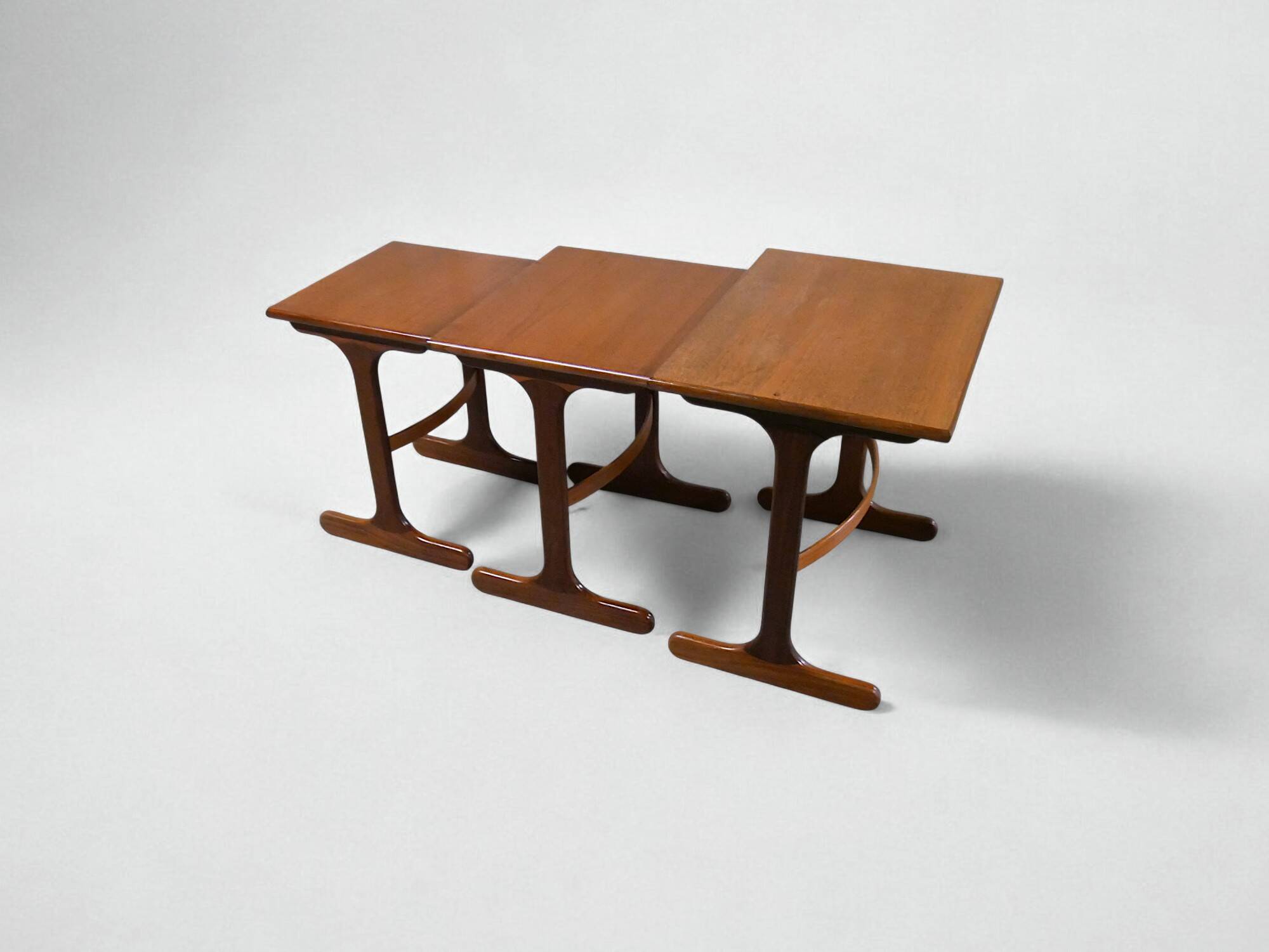 G-Plan nesting tables in teak - vintage 1960