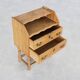 Brutalist bedside table | cabinet | 1960s | Danish