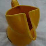 Vintage shepherd pitcher in yellow earthenware, excellent condition
