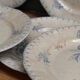 Lot d'assiettes en faience U&C Sarreguemines