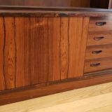 Scandinavian bookcase in 1960 rio rosewood