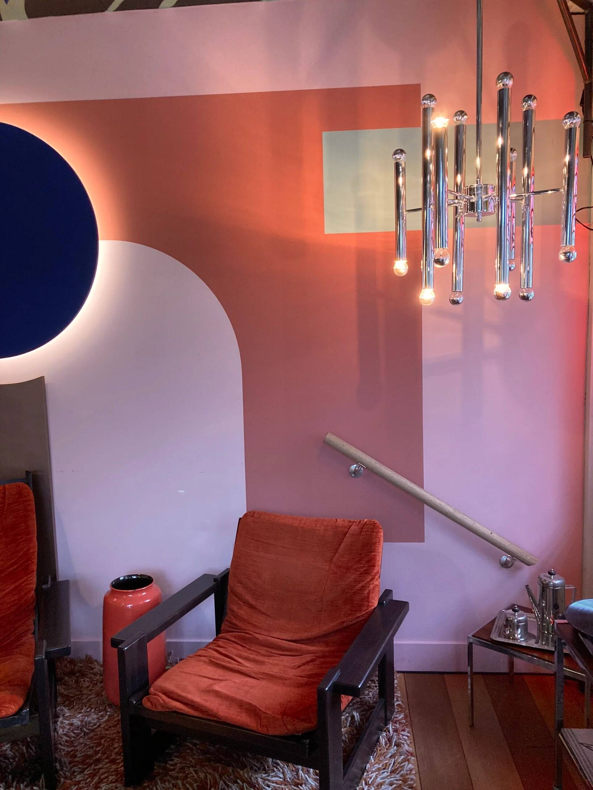 Vintage Sciolari pendant lamp, 1960s