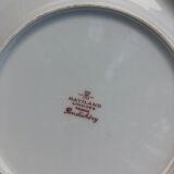 Set of 12 dessert plates Haviland Pondichery
