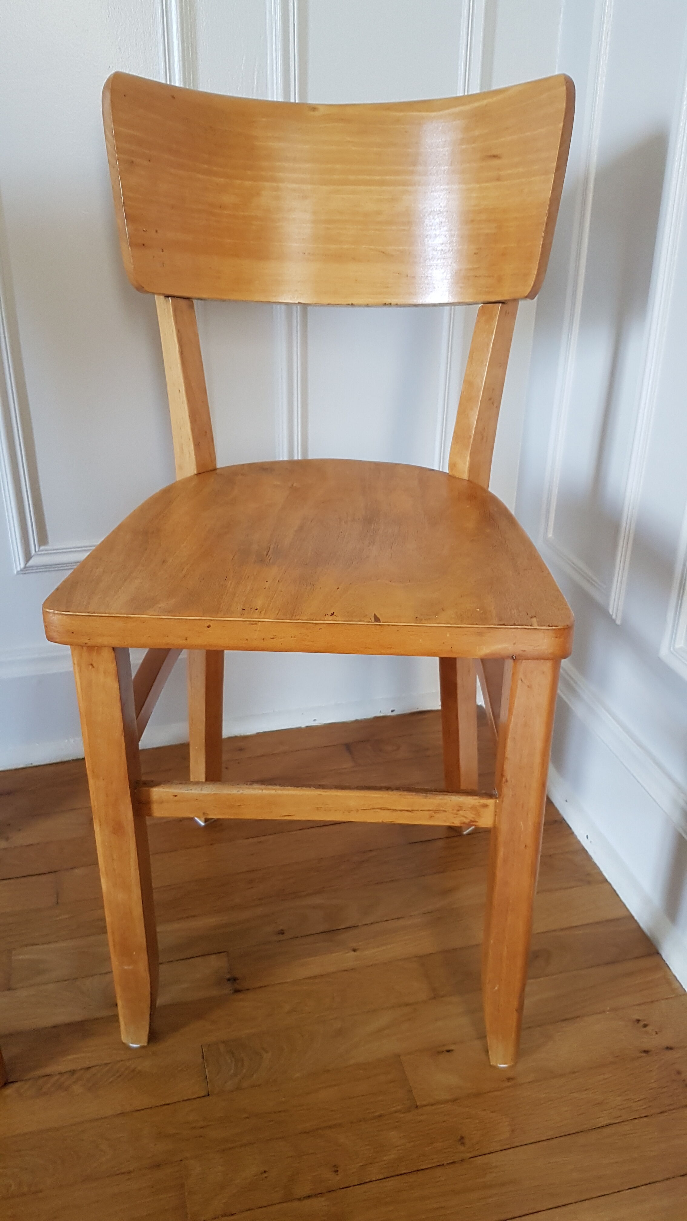 Pair of bistro chairs