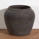 Antique grey ceramic vase (c.1900) #12