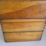 Old lockers wooden tenon mortise Assembly numbered 29,30,36 - 1950s - set of 3