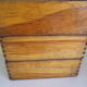 Old lockers wooden tenon mortise Assembly numbered 29,30,36 - 1950s - set of 3