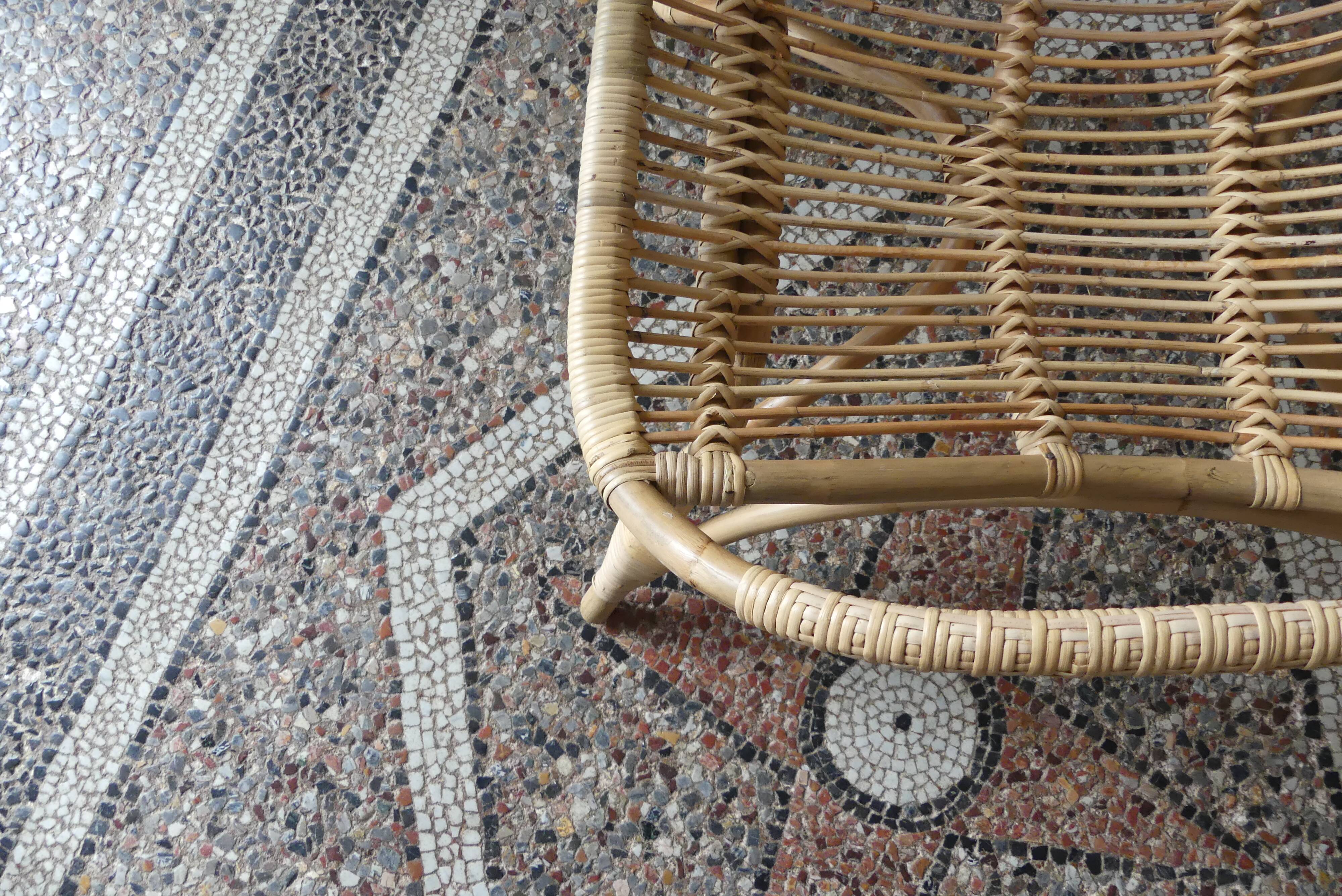 Relax rattan armchair