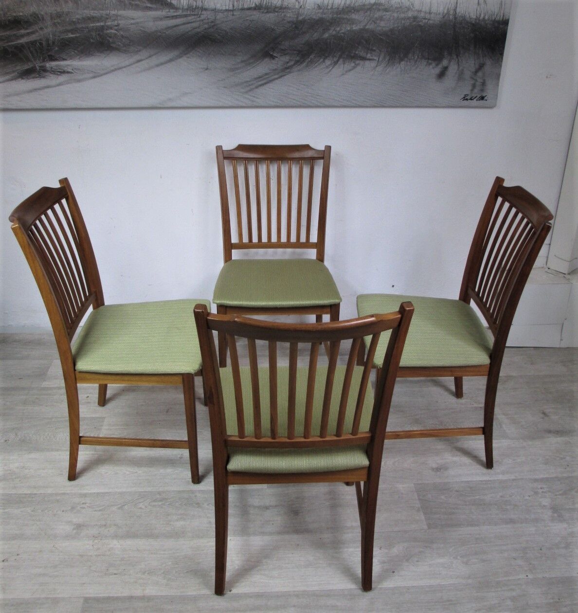 Set of four chairs, Denmark, 1970