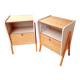 Pair of vintage bedside tables