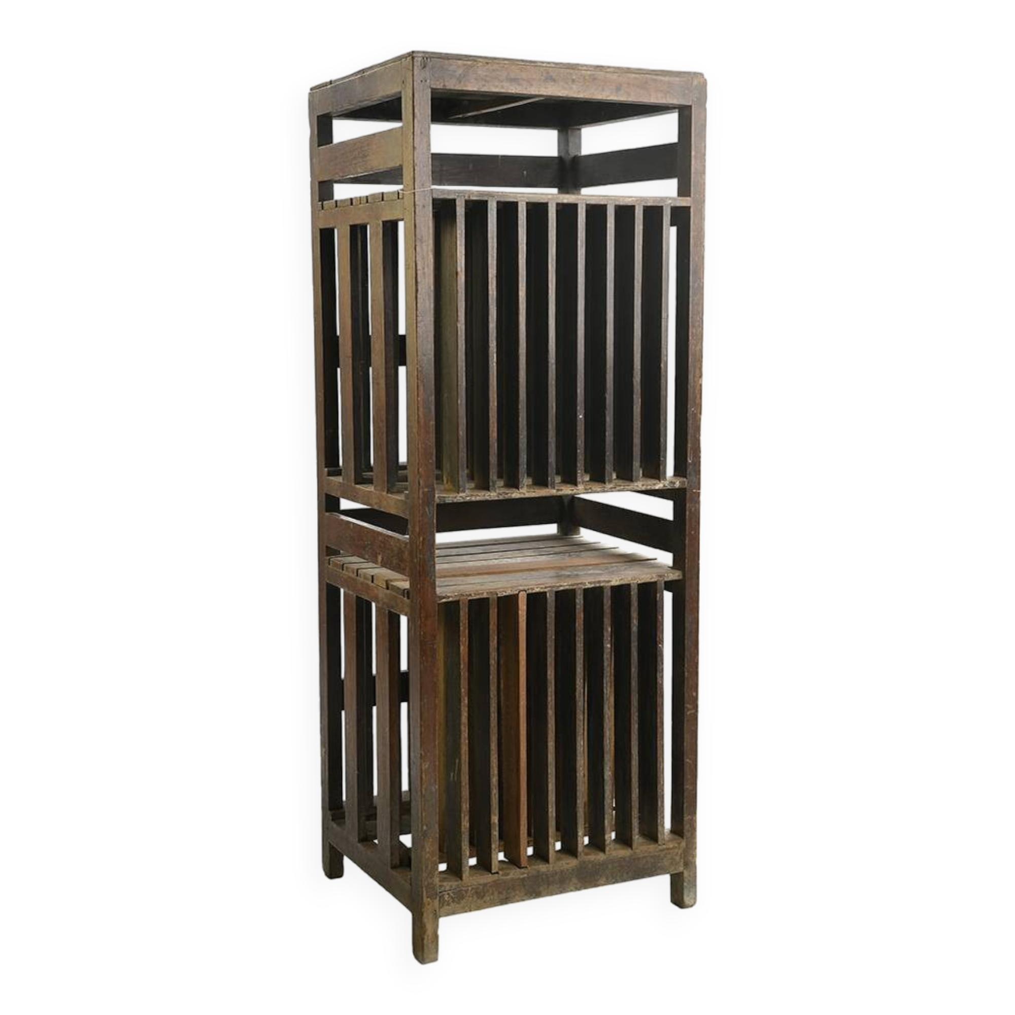 Solid wood filing cabinet