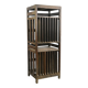 Solid wood filing cabinet