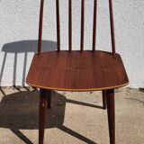 Teak chair J77 by FDB Møbelfabrik Folke Pålsson 1963