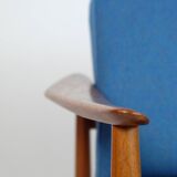 Arne Vodder Canapé 2 places en teck MidCentury 60er Vintage danois