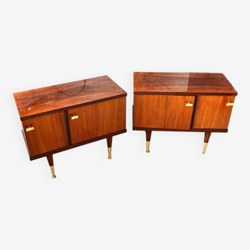 Pair of retro bedside tables