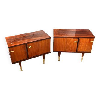 Pair of retro bedside tables