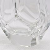 Multi-faceted glass vase