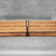 Paire de tables de chevet flottantes en palissandre danois, années 1960