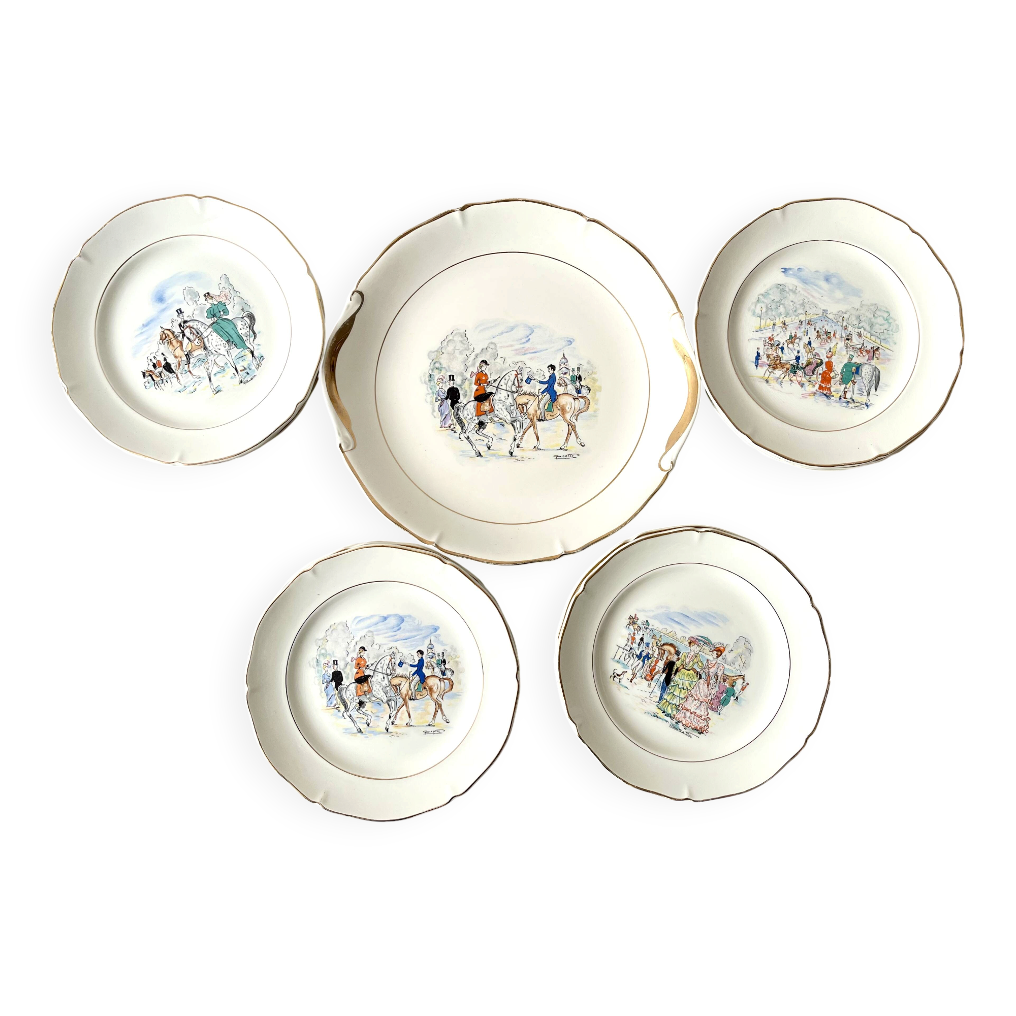 Saint Amand tableware