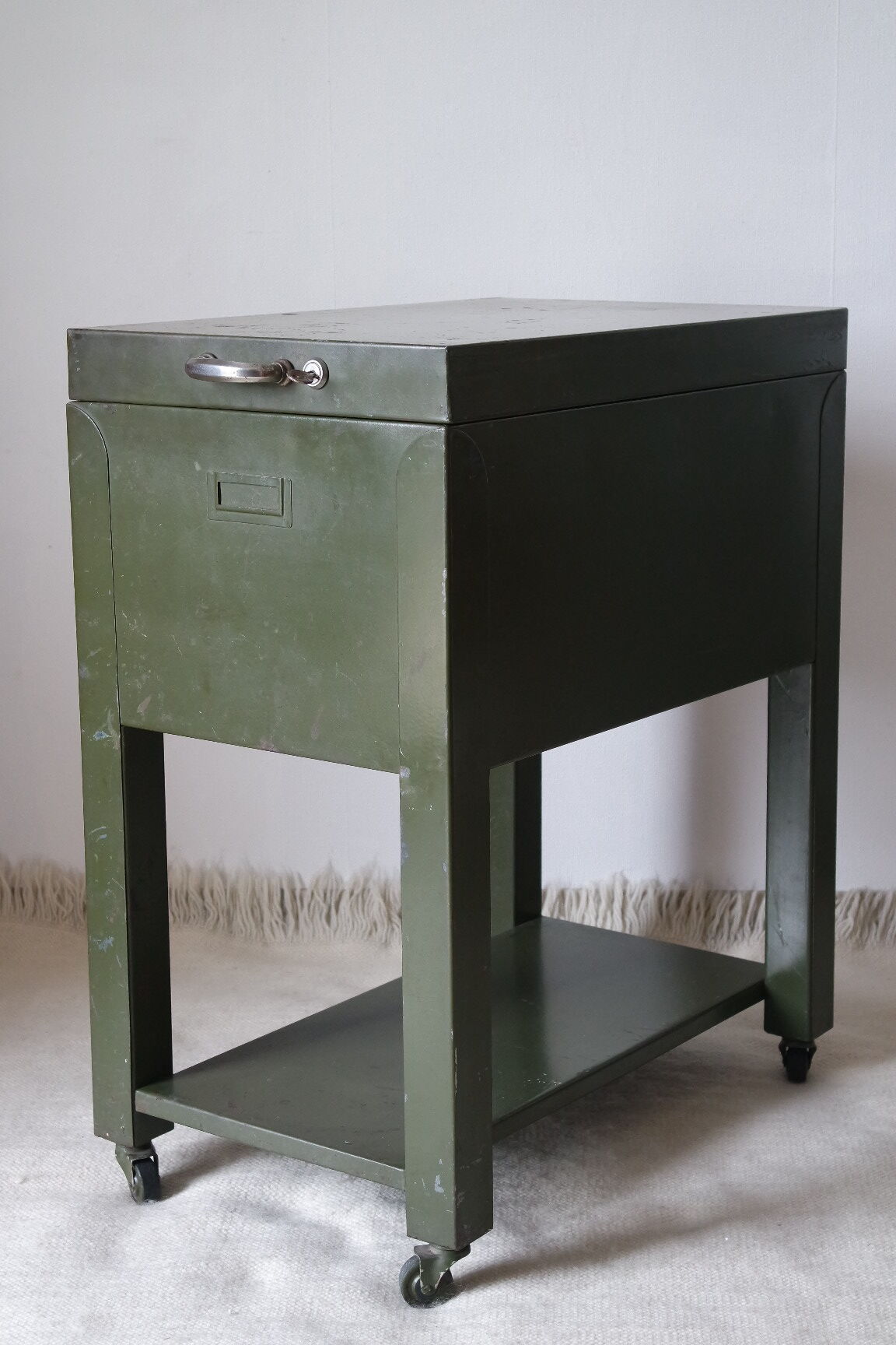 Vintage industrial roulette box